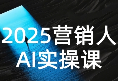 2025营销人AI实操课，AI营销抢跑实战，从Prompt到方案，效率碾压同行